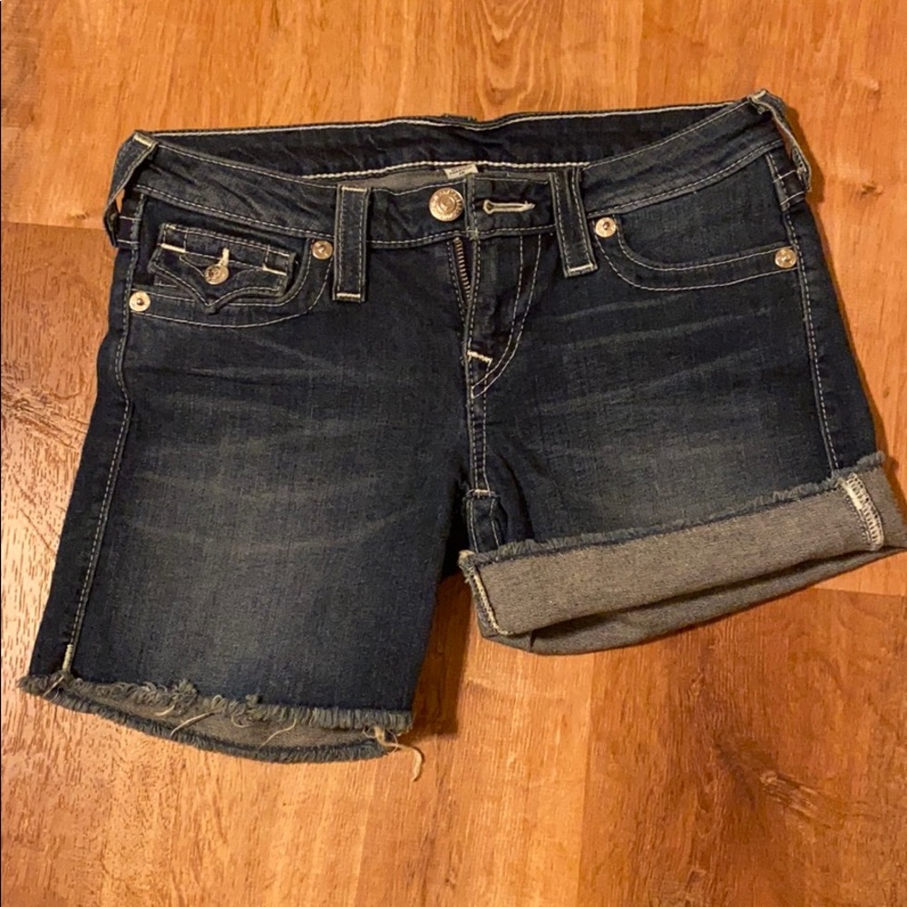 True Religion Jean Shorts
